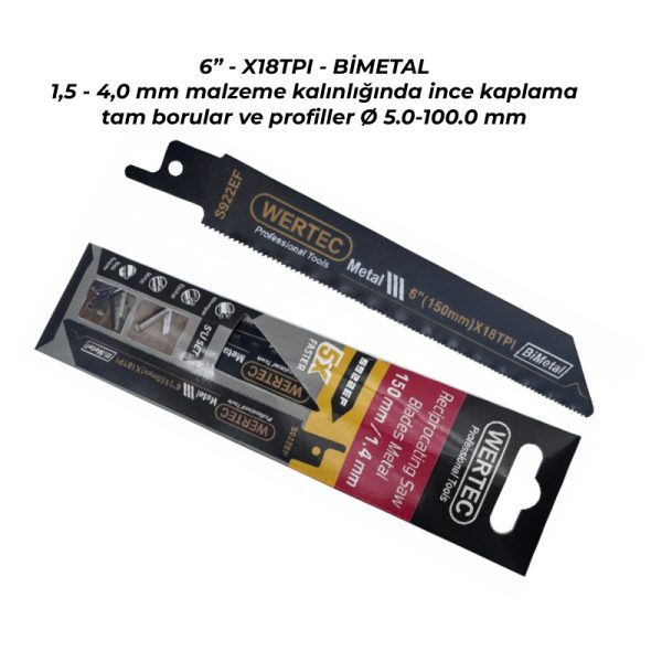 METAL KESME TİLKİ KUYRUĞU 150x1.4 / S922EF 5'Lİ SET