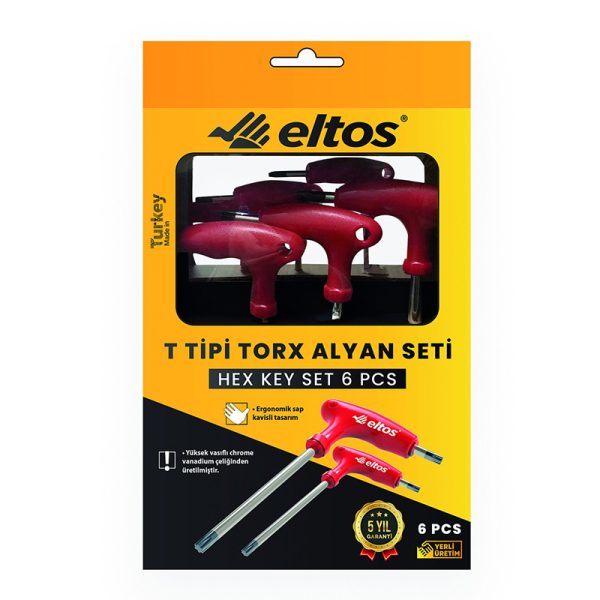 T Alyan Seti - Torx 6’lı